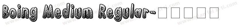 Boing Medium Regular字体转换
